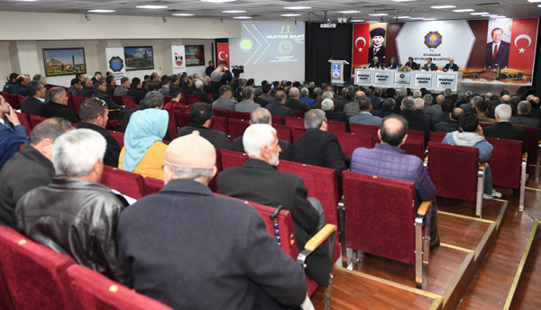 Muhtar Saati’nin 13’üncüsü yapıldı