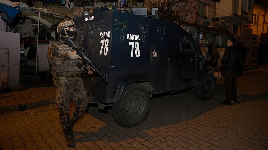 İstanbul’da düzenlenen uyuşturucu operasyonunda 44 kişi gözaltına alındı