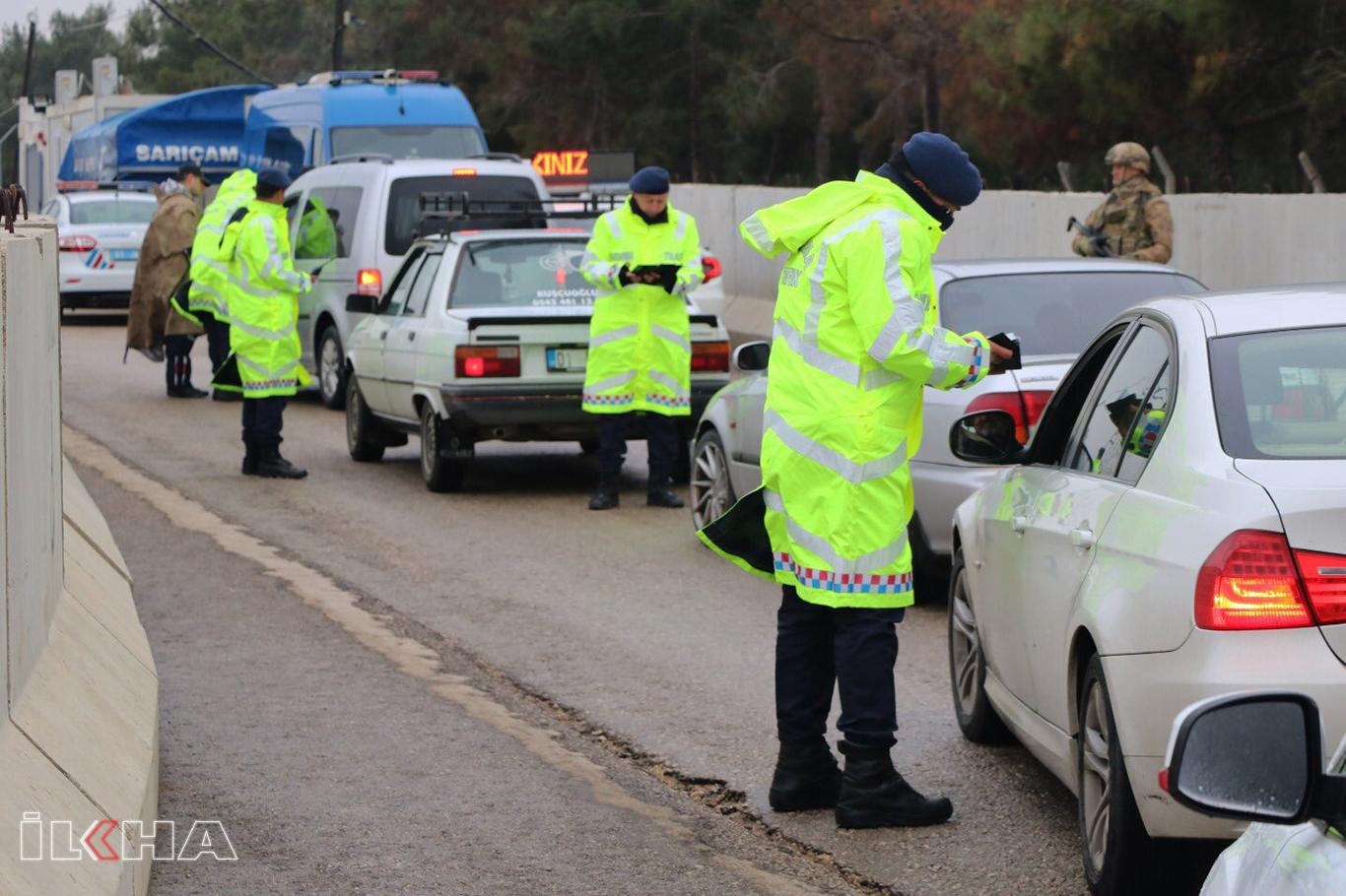 Bin 200 araç trafikten men edildi