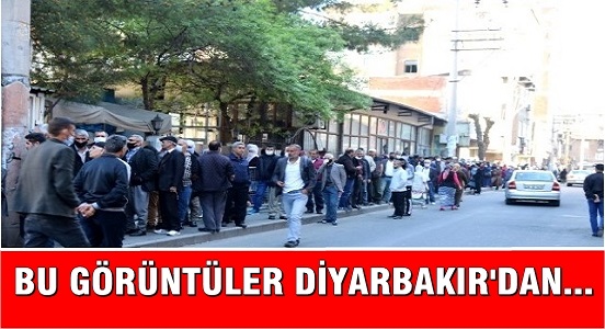 Bu görüntüler Diyarbakır’dan, kurallar hiçe sayıldı!