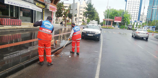 Diyarbakır’ın Cadde ve sokakları temizleniyor..