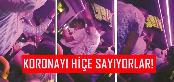 Koronayı hiçe sayıyorlar!