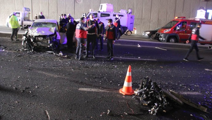 Diyarbakır’da zincirleme trafik kazası!