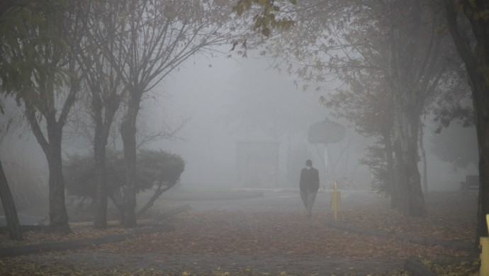 Diyarbakır’da yoğun sis etkili oldu!