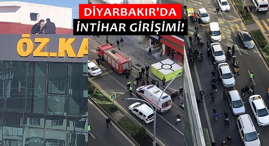 Diyarbakır’da intihar girişimi!