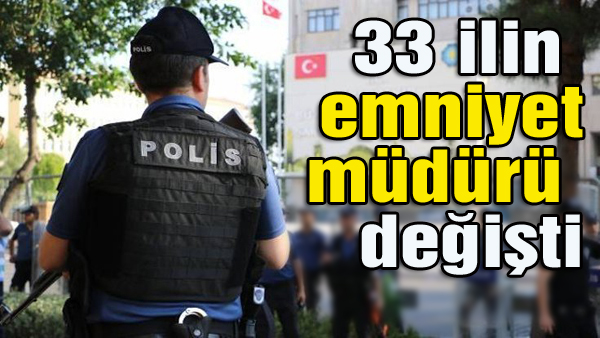 Emniyet Müdürleri Kararnamesi