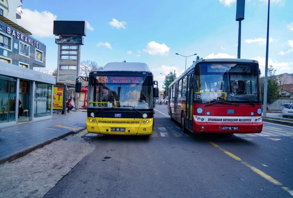 Diyarbakır Büyükşehir Belediyesi Otobüs Saatleri