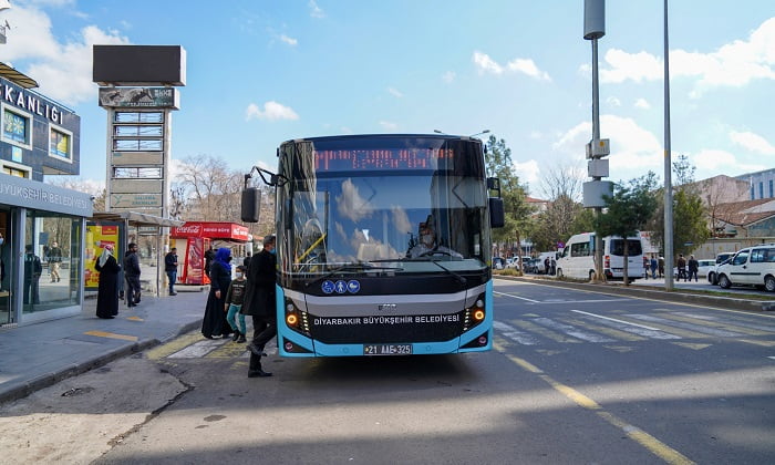 Diyarbakır Büyükşehir Belediyesi Otobüs Saatleri