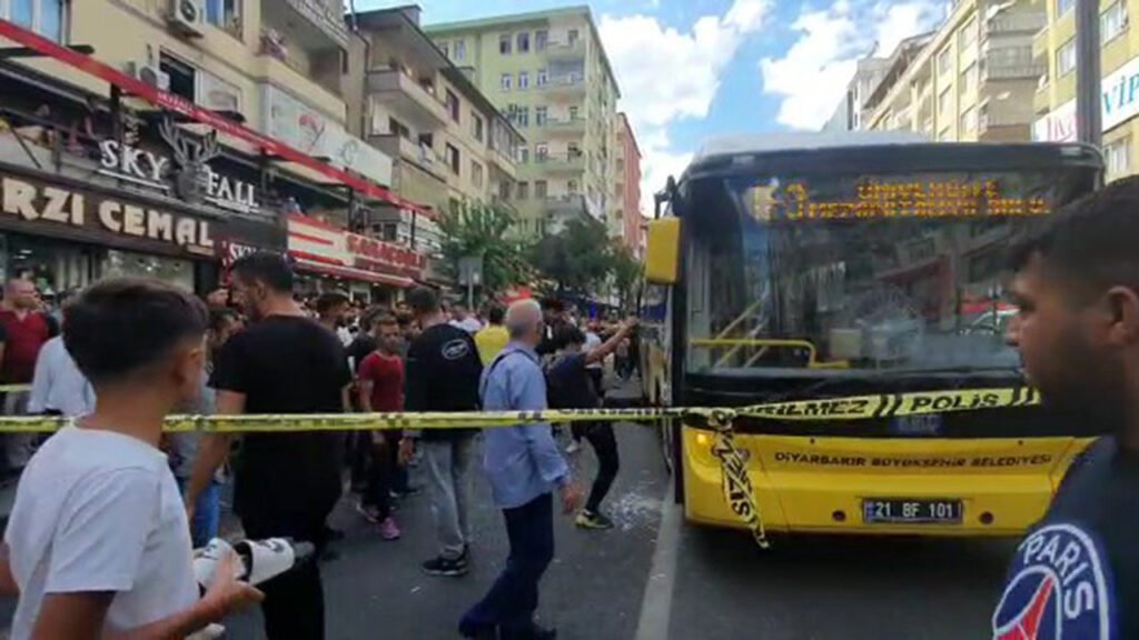 Diyarbakır’da kadının öldüğü kazada otobüs şoförü tutuklandı!