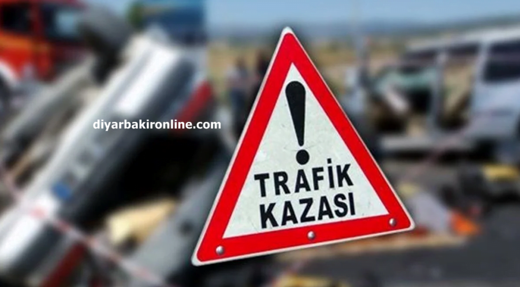 Diyarbakır'da otomobil ve kamyon çarpıştı: 1 kişi yaralandı!