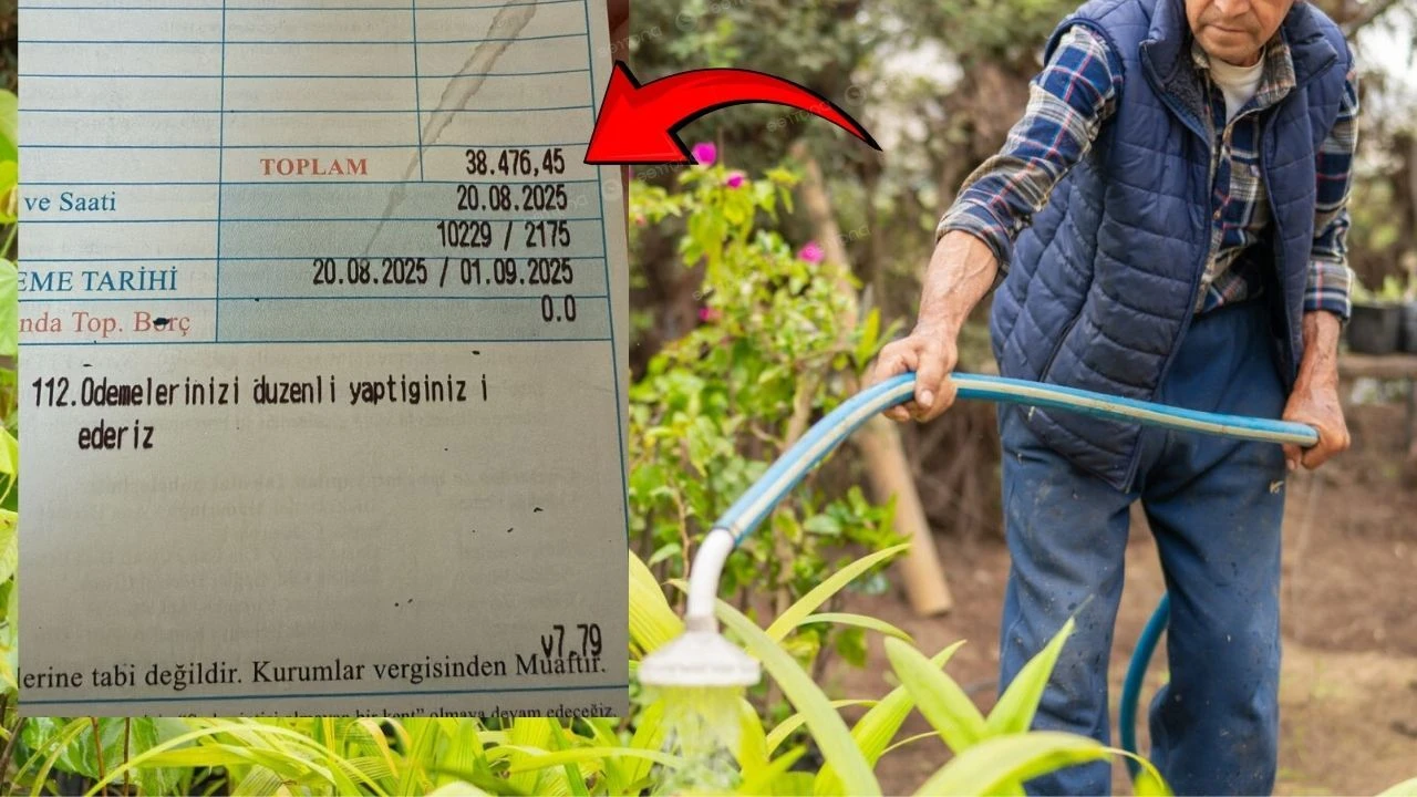 Diyarbakır’da 38 bin liralık su faturası şoku!