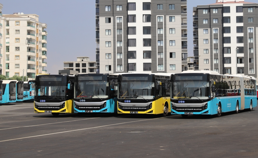 Diyarbakır’da Toplu taşımada 3 hatta araç sayısı artırıldı